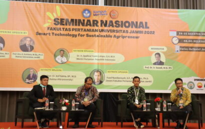 Seminar Nasional Faperta UNJA: `Smart Technology For Sustainable Agripreneur’