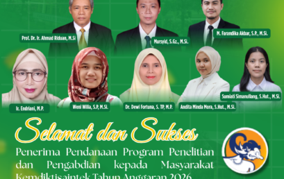 Sinergi Inovasi: 8 Dosen Faperta UNJA Raih Pendanaan Riset & Pengabdian Kemdiktisaintek 2026