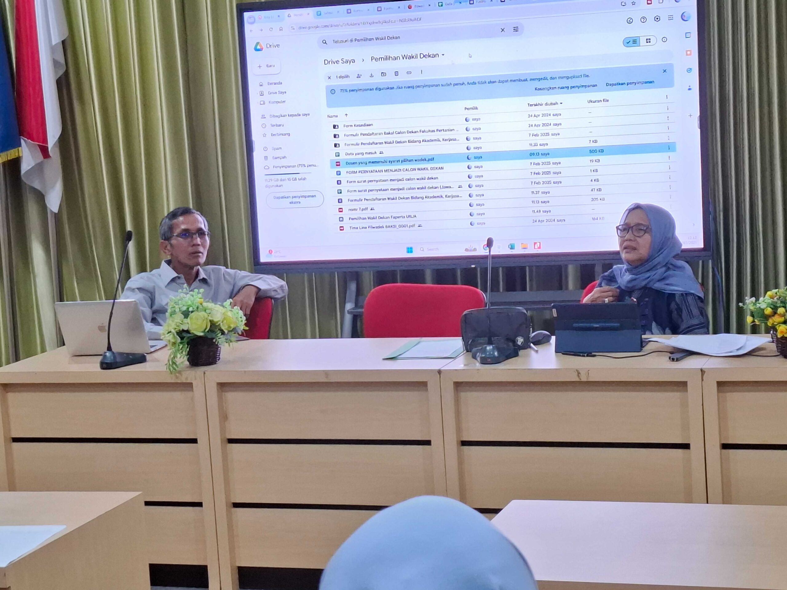 RAPAT KOORDINASI TIM PEMILIHAN WAKIL DEKAN FAKULTAS PERTANIAN UNJA RAPAT KOORDINASI TIM PEMILIHAN WAKIL DEKAN FAKULTAS PERTANIAN UNJA