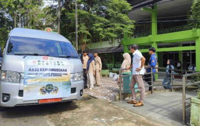 FAPERTA UNJA Lepas Tim Relawan Kemanusiaan dan Salurkan Santunan bagi Mahasiswa Terdampak Bencana Sumbar