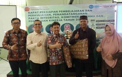 Penuh Haru dan Bangga, FAPERTA UNJA Lepas Dua Sosok Berdedikasi Memasuki Masa Purna Bakti