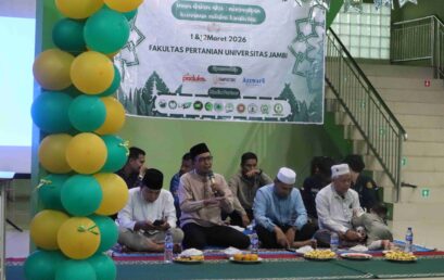 Rawat Ukhuwah di Penghujung Ramadhan, Keluarga Besar Faperta UNJA Gelar Buka Puasa Bersama
